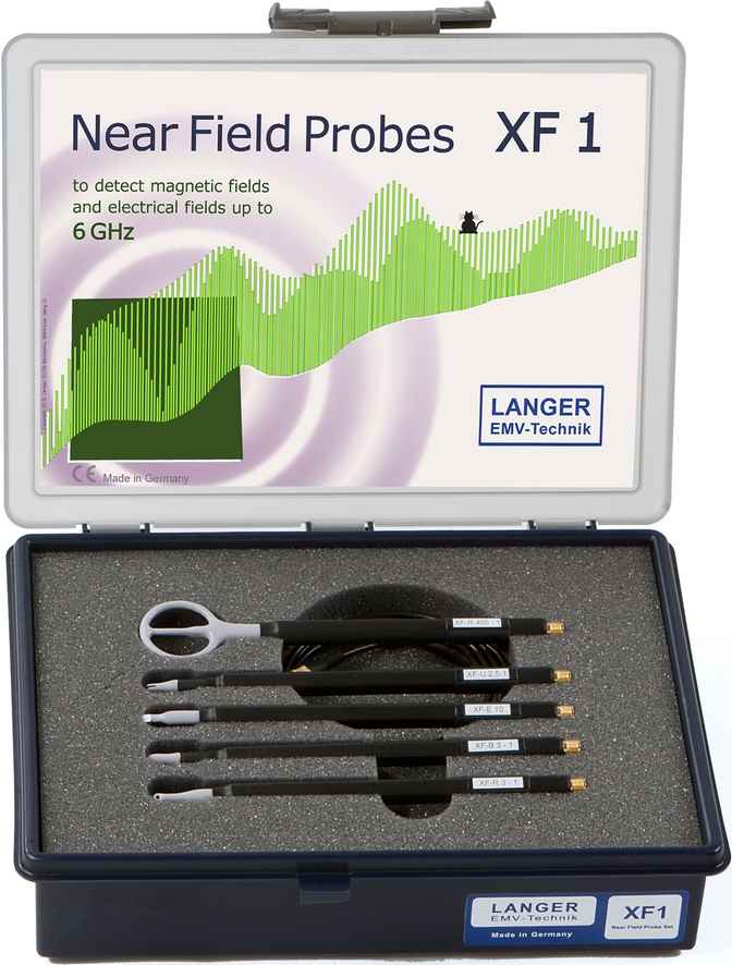 XF1 set, Near-Field Probes 30 MHz up to 6 GHz